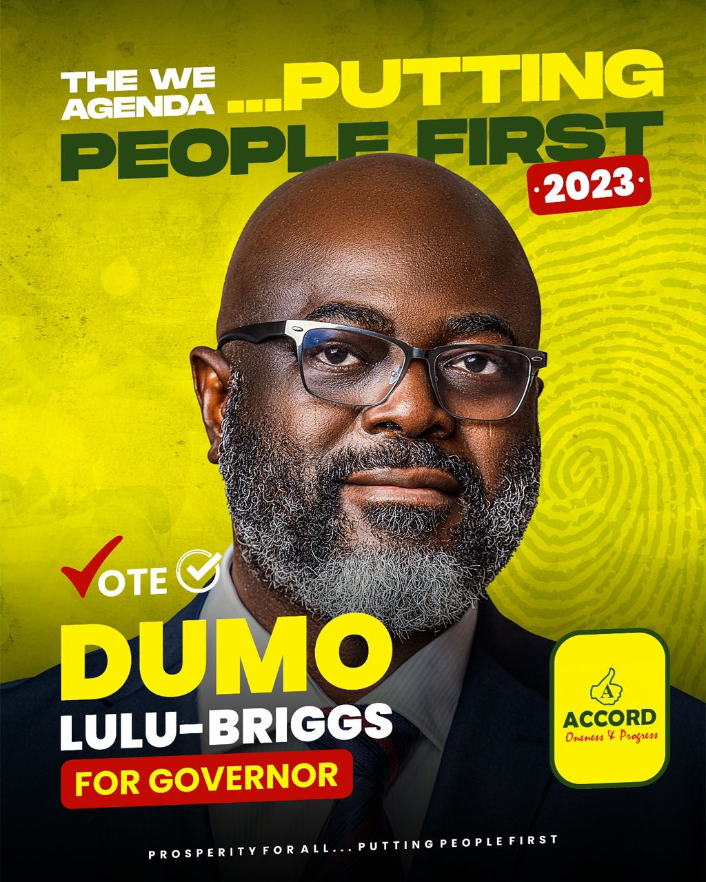 Rivers State Politics: Dumo Lulu-briggs Recommended As Rivers State Governor For 2023 Election